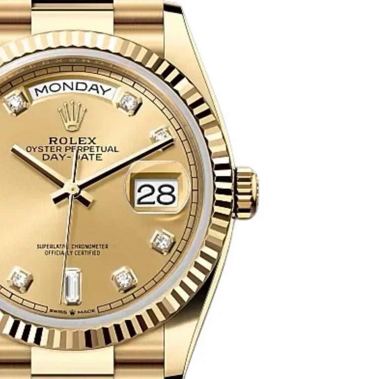 Day-Date Diamond 128238 “Yellow Gold”