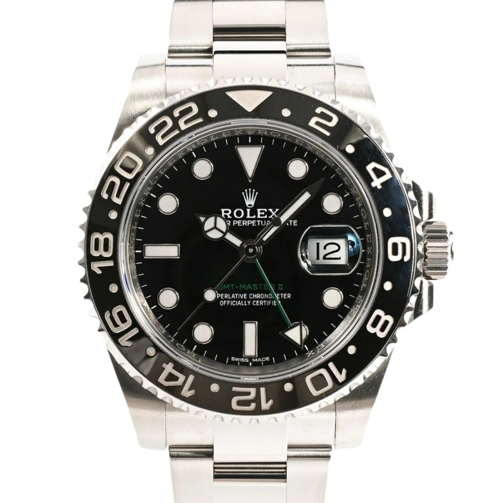Rolex GMT-Master II 116710LN "schwarzes Zifferblatt" 40mm
